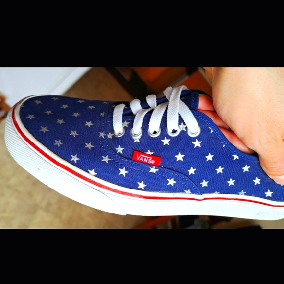 Vans Navy Blue & Red - Picture 1 of 6